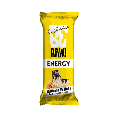 Energieriegel Banane & Nüsse in Schokolade 40 g