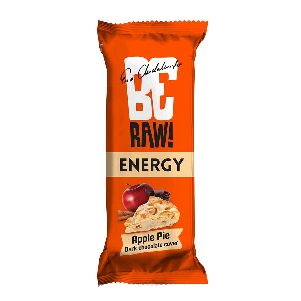 Energieriegel Apple Pie in Zartbitterschokolade 40 g