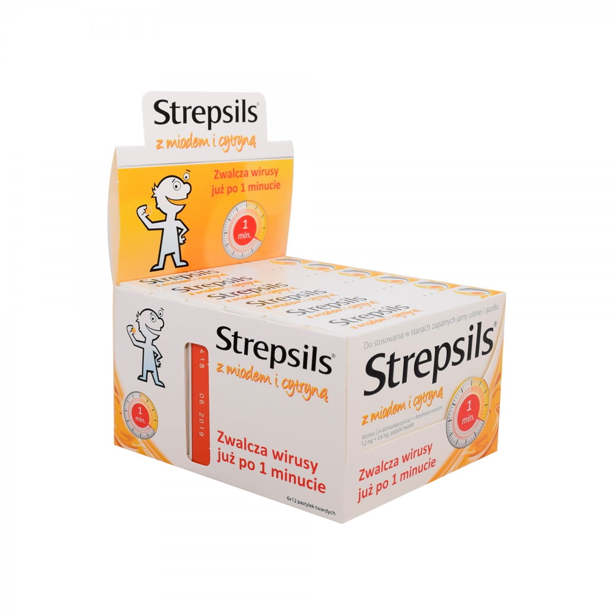 Strepsils Honig mit Zitrone 12 Tabletten