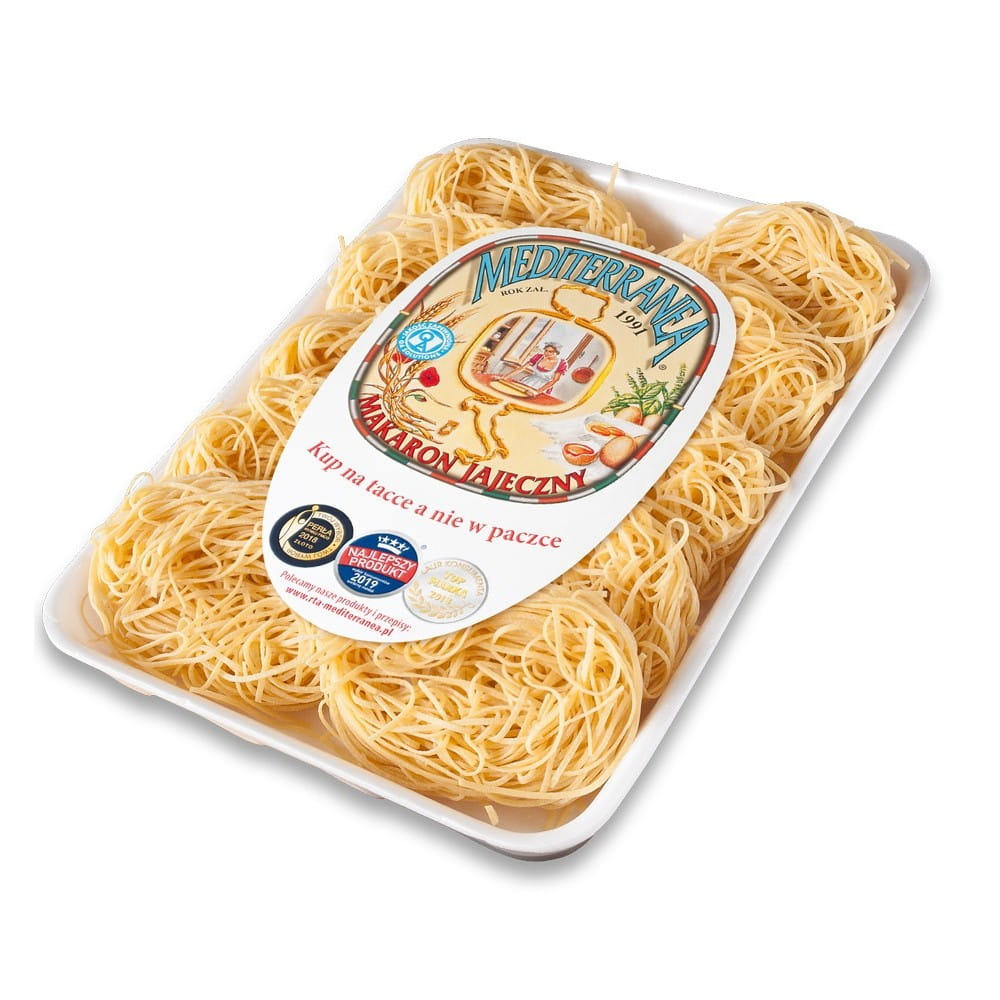 Schmale Bandnester Eiernudeln 500 g