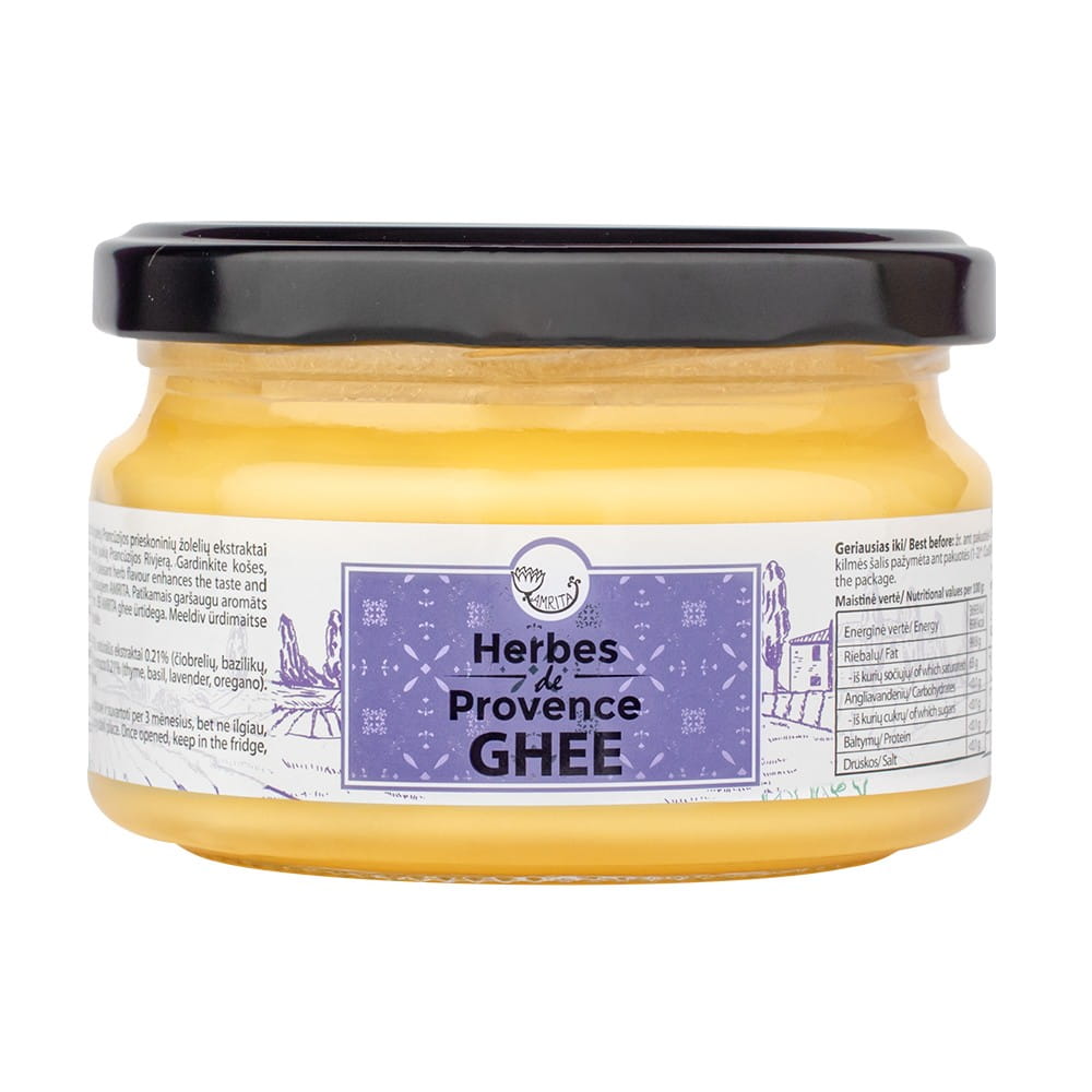 Ghee Butter, Kräuter der Provence 200 ml