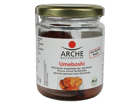 Umeboshi eingelegte japanische Aprikosen BIO 125 g Glas ARCHE