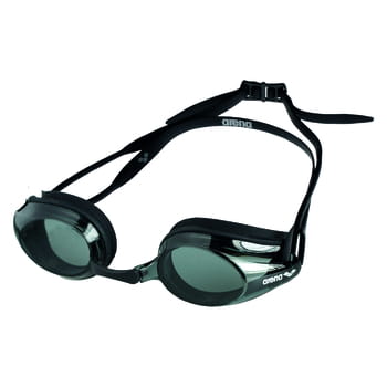 Arena Tracks schwarze Schwimmbrille