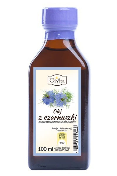 Schwarzkümmelöl, kaltgepresst 100ml (Ägypten) OLVITA