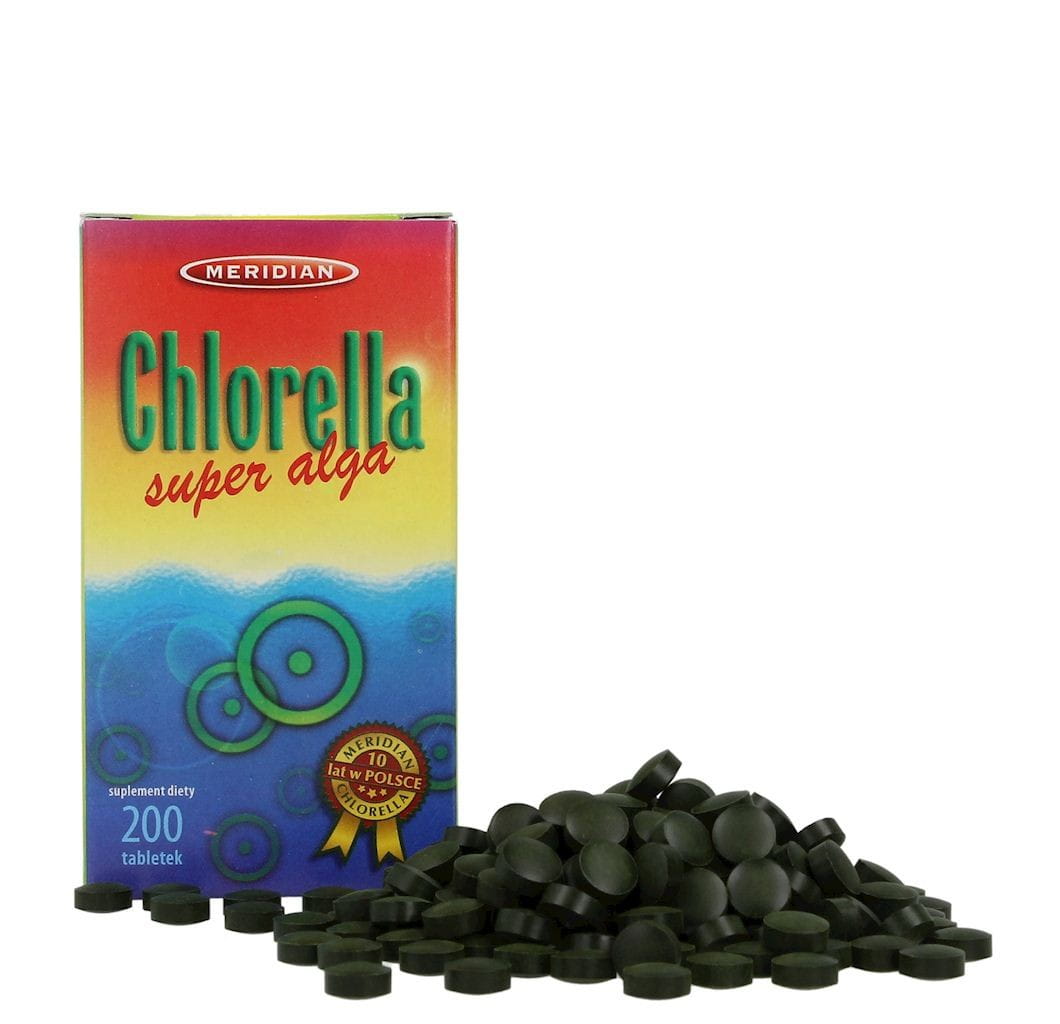 Chlorella Pressalge 200Tabl. (gebrochene Zellwand) MERIDIAN