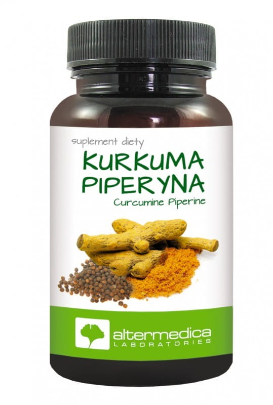 Kurkuma und Piperin 60 Kapseln ALTER MEDICA