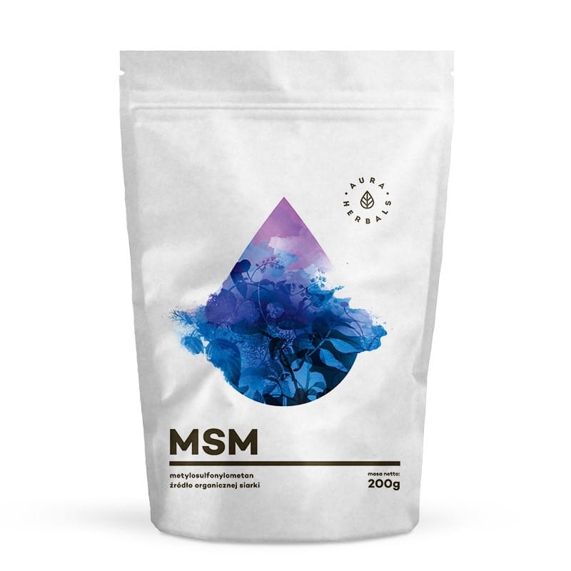 MSM organischer Schwefel 200g AURA HERBALS