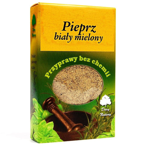 Weißer gemahlener Pfeffer 60g GESCHENKE DER NATUR