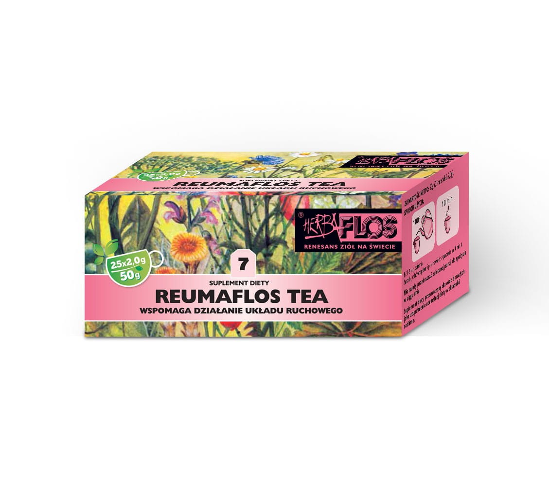 7 reumaflos tea fix 25 x 2g - Bewegungssystem herba - FLOS