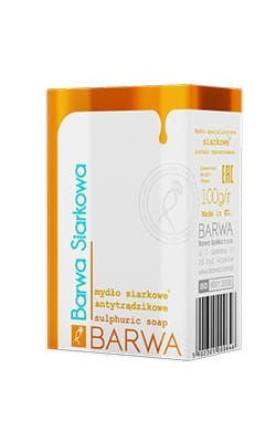 Schwefelseife in 100g BARWA Würfeln