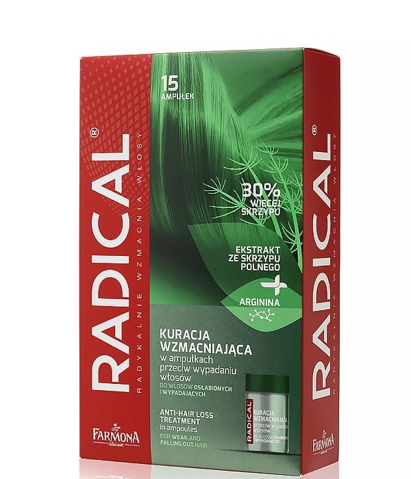 Kräftigungskur gegen Haarausfall Ampullen 15 x 5 ml RADICAL