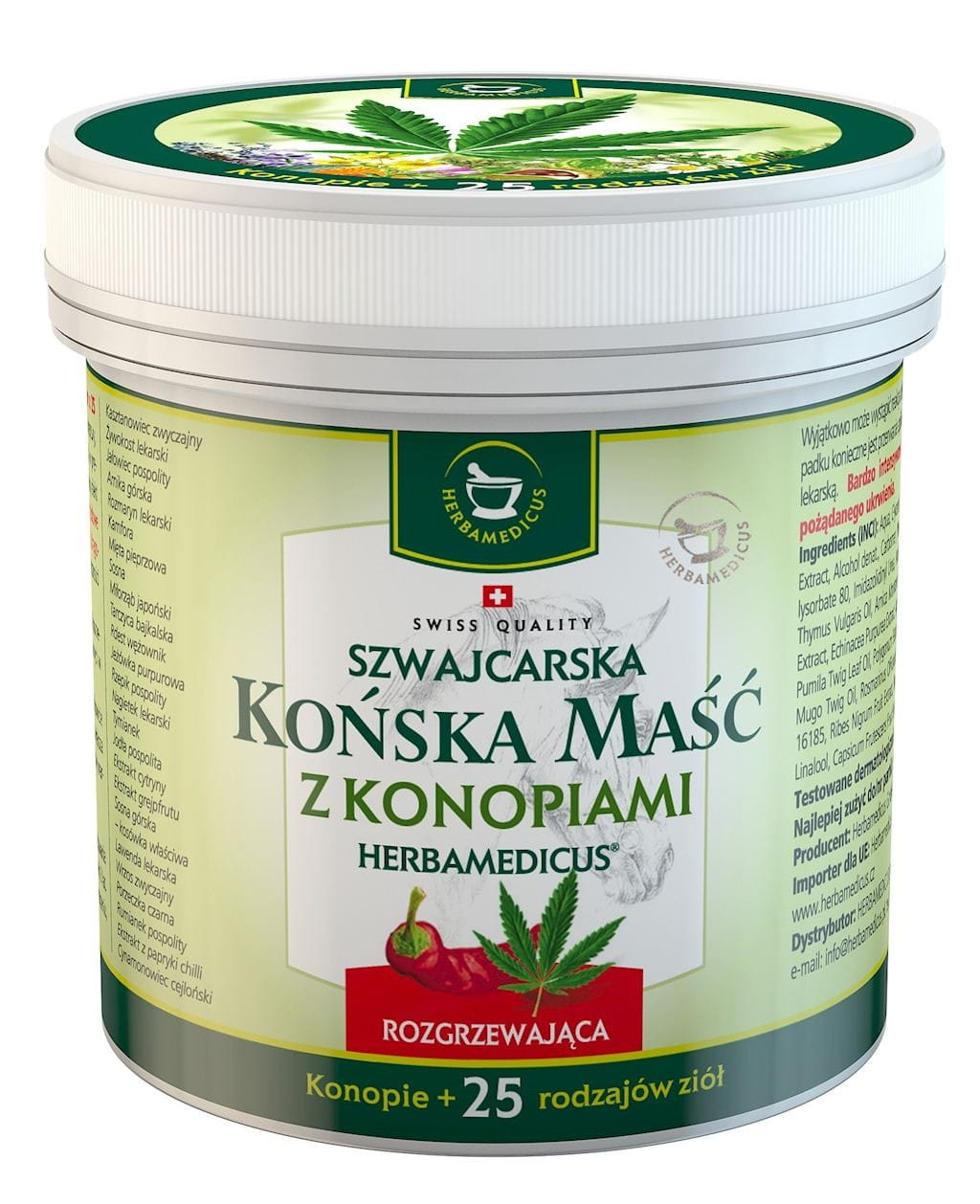 Pferdebalsam mit Hanf, wärmend 250ml SWISSMEDICUS