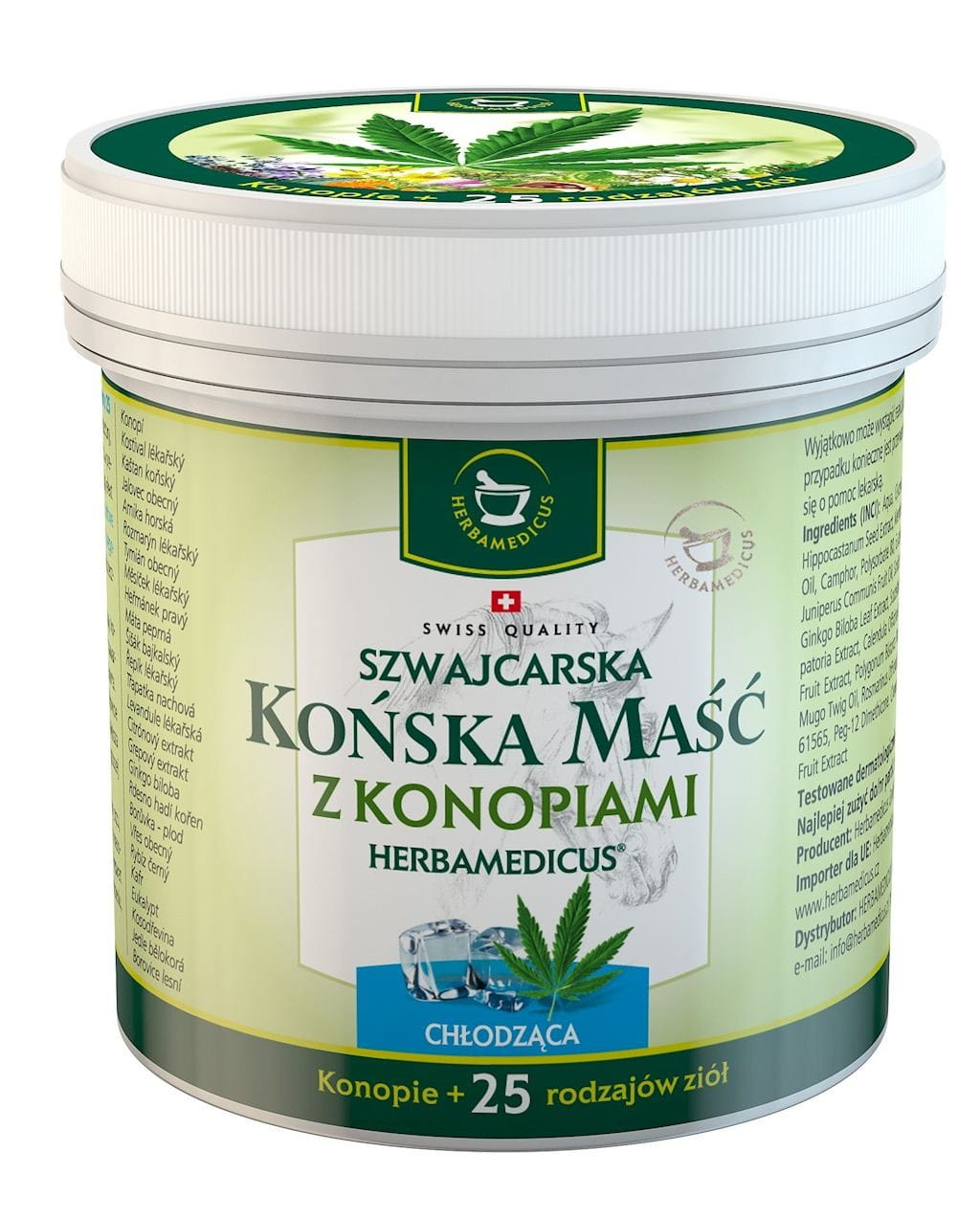 Pferdebalsam mit kühlendem Hanf 250ml SWISSMEDICUS