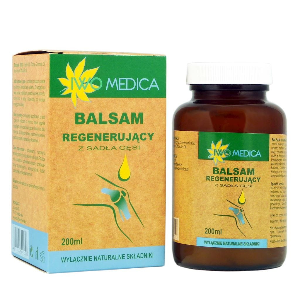 Regenerierender Balsam mit Gänsefett 200ml IWO MEDICA