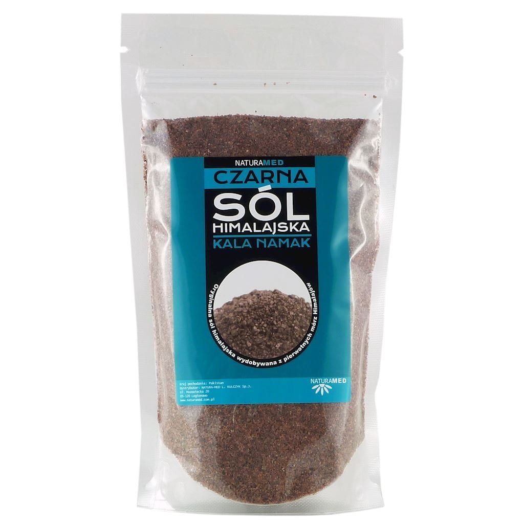 Schwarzes Himalaya-Salz feines Kala Namak 500g NATURAMED