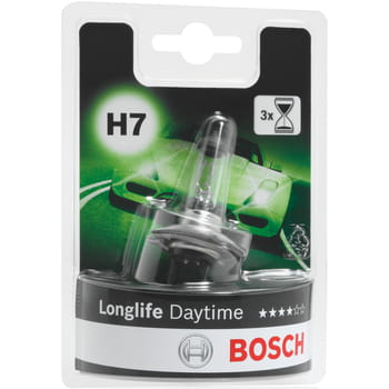 Glühbirne Bosch H7 Longlife Daytime +10% 12V 55W