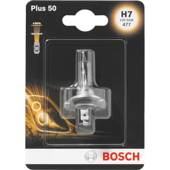 Glühbirne Bosch H7 plus 50 12V 55W