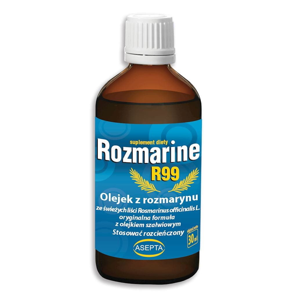 Rozmarine r99 30ml - Rosmarinöl + ASEPTA Salbeiöl