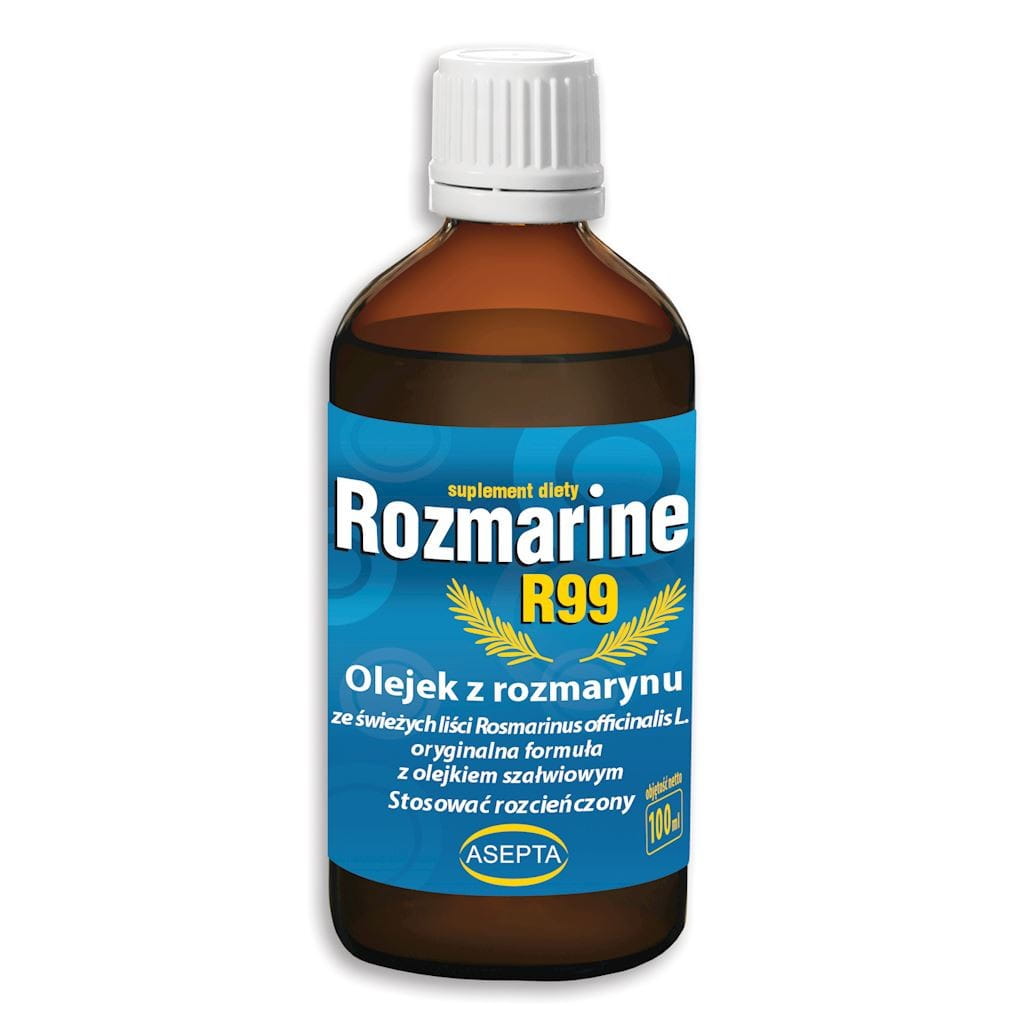 Rozmarine r99 100ml - Rosmarinöl + ASEPTA Salbeiöl