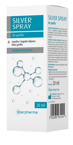 Silberhalsspray 20ml STARPHARMA