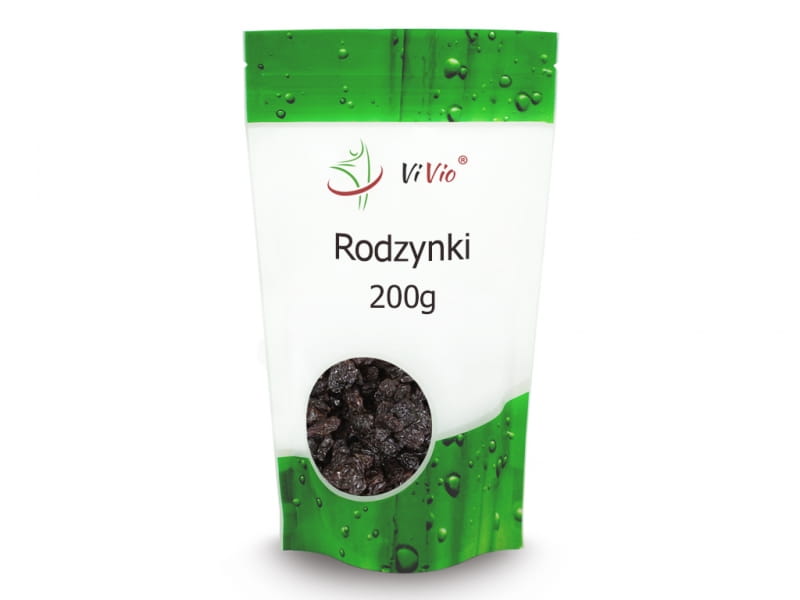 Purpurrote Rosinen 200g VIVIO