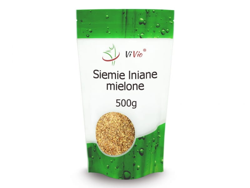 Graines de lin moulues 500g VIVIO