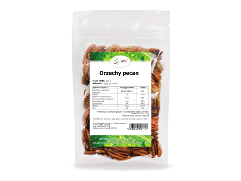 Shelled pecan nuts 100g VIVIO