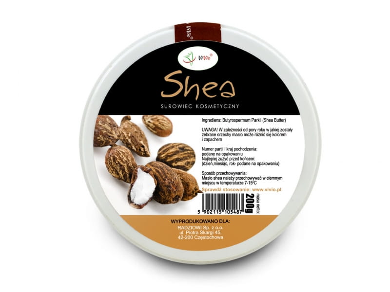 Shea butter, unrefined 200g - VIVIO