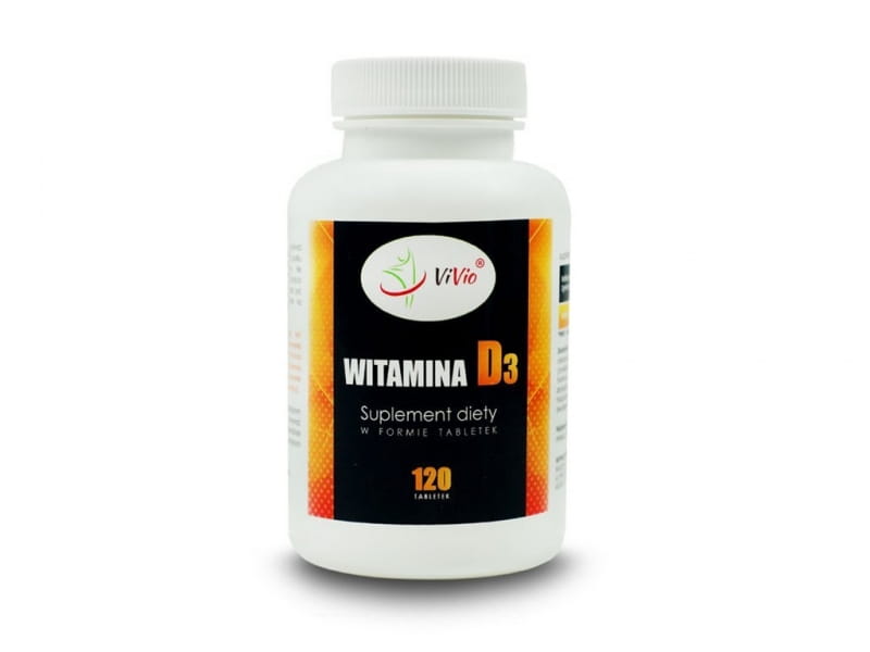 Vitamine D3 120 comprimés 2000ui - VIVIO