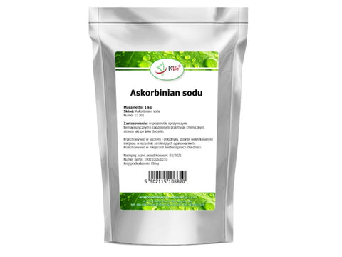 Sodium ascorbate e301 1kg - VIVIO