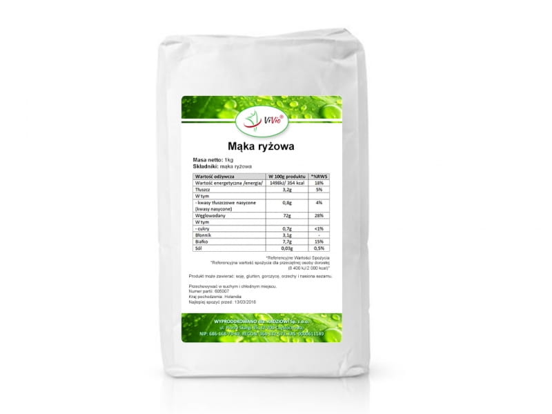 Farine de Riz 1000g - VIVIO