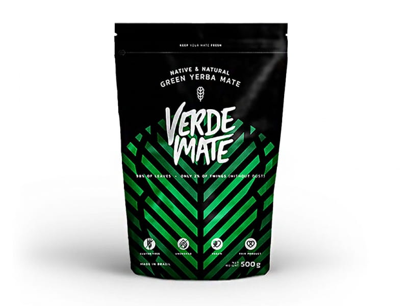 Yerba grün despalada 500g VERDE MATE