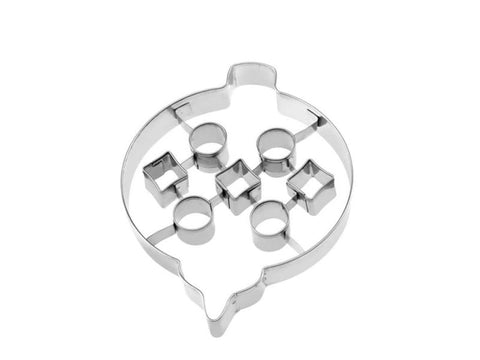 Metal cookie cutter GALICJA Christmas tree ball