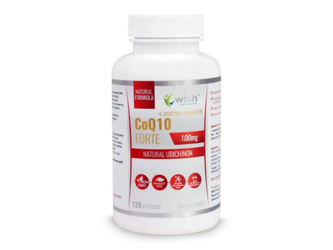 Coenzym Q10 FORTE 100mg - 120 Kapseln WISH