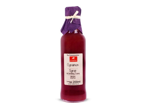 Sirop de cannelle 200ml ETERNO