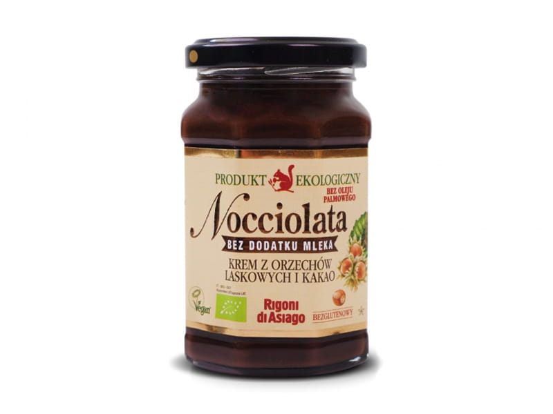 ORGANIC nut cream without milk 270g NOCCIOLATE