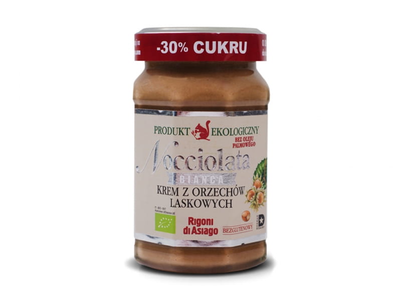 Crème de noisette BIO bianco 270g NOCCIOLATA