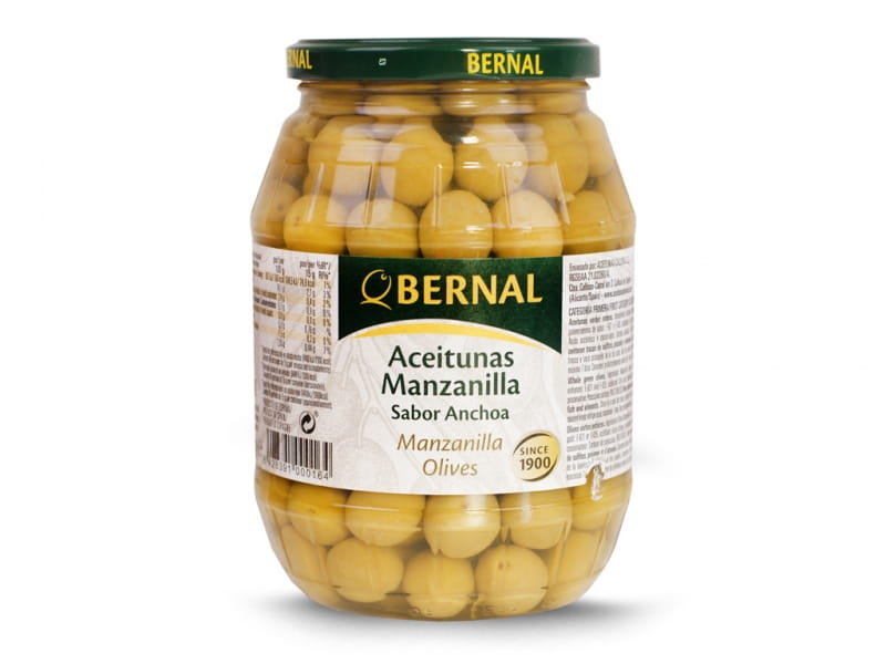 Natürliche Oliven 600g - BERNAL