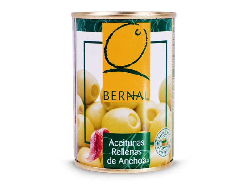 Anchovy olives 120g - BERNAL