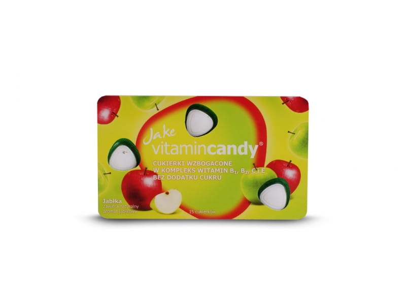 Sugar Free Apple Candy 18g JAKE VITAMINCANDY