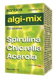 Algae - mix of 100 tablets SANBIOS