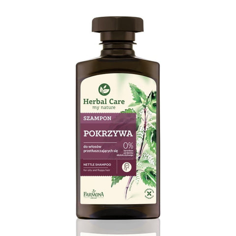 Nettle shampoo 330 ml - HERBAL CARE