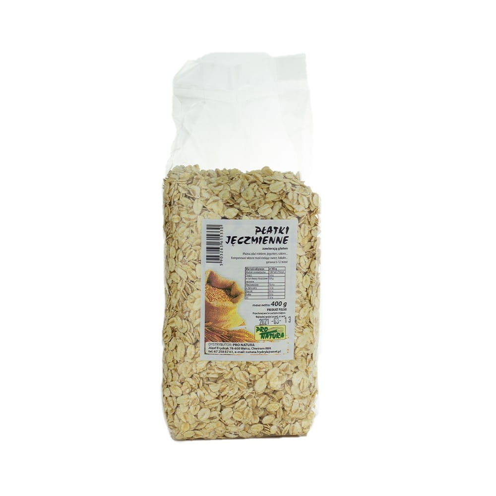 Barley flakes 400 g PRO NATURA