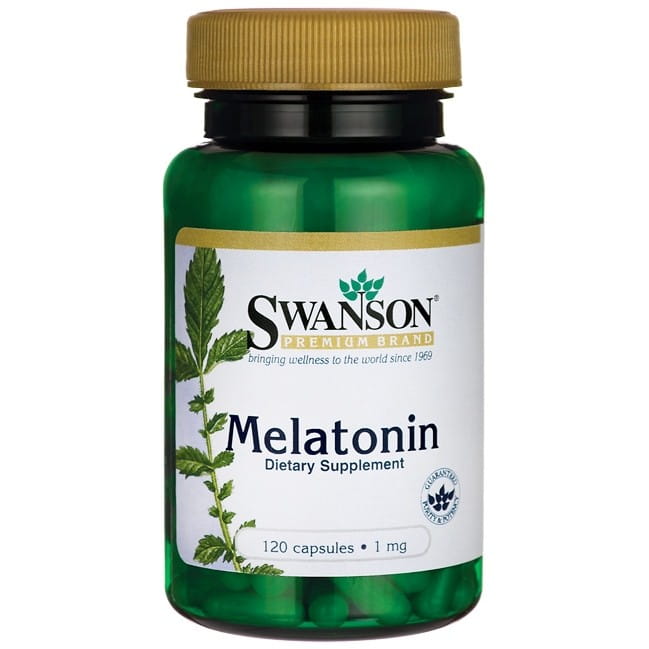 Melatonin 1mg 120 capsules SCHWANSON 