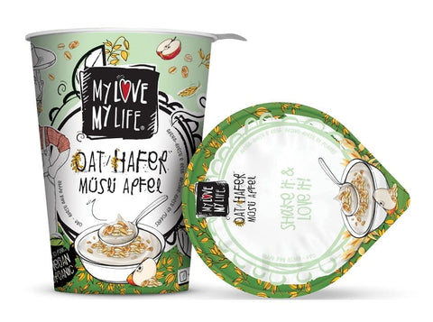 Action dessert avoine pomme et muesli BIO 400 g - MY LOVE MY LIFE