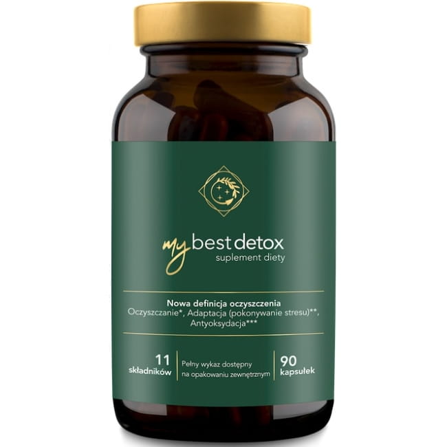 Kapseln zur Körperreinigung (my best detox) 90 Stück - MYBESTPHARM