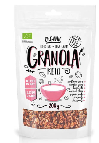 Keto muesli BIO 200 g ALIMENTATION RÉGIME