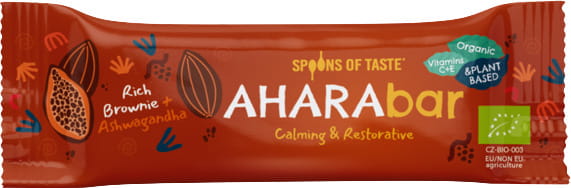 Barre Chocolat Brownie Ashwagandha BIO 30g AHARABAR