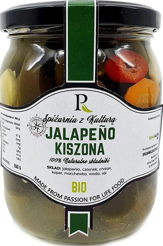 Jalapeno mariné 300 g - garde-manger avec culture