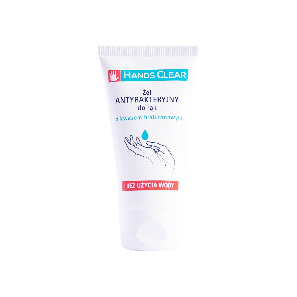 Gel antibactérien pour les mains à l'acide hyaluronique 50 ml